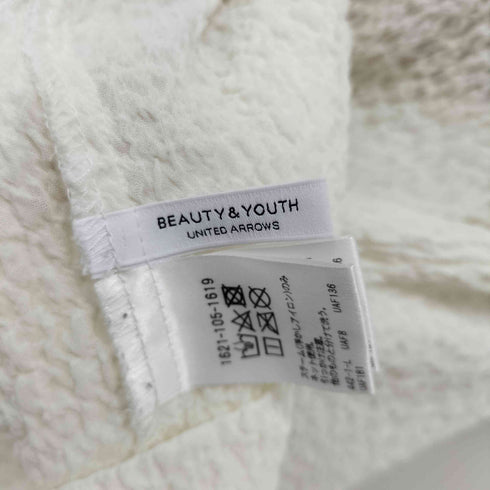 ビューティーアンドユースユナイテッドアローズ BEAUTY & YOUTH UNITED ARROWS シャーリング ハイネック ブラウス レディース