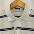 ラコステ LACOSTE ロゴ刺繍 鹿の子 ボーダー コットン ポロシャツ メンズ JPN:3