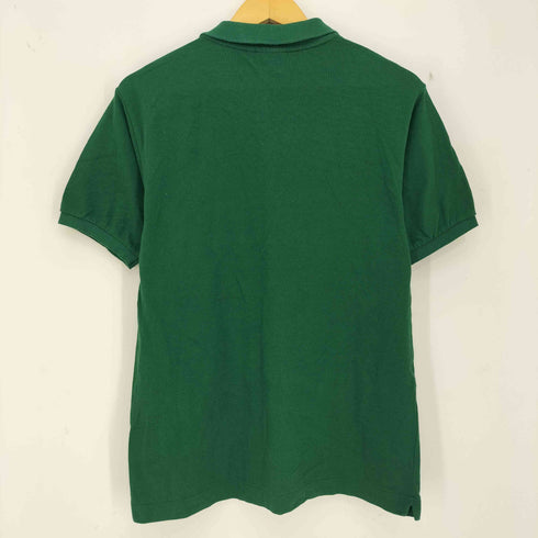 シュミーズラコステ CHEMISE LACOSTE ロゴ刺繍 鹿の子 コットン 前Vガゼット ポロシャツ メンズ JPN:4
