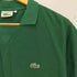 シュミーズラコステ CHEMISE LACOSTE ロゴ刺繍 鹿の子 コットン 前Vガゼット ポロシャツ メンズ JPN:4