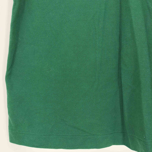 シュミーズラコステ CHEMISE LACOSTE ロゴ刺繍 鹿の子 コットン 前Vガゼット ポロシャツ メンズ JPN:4