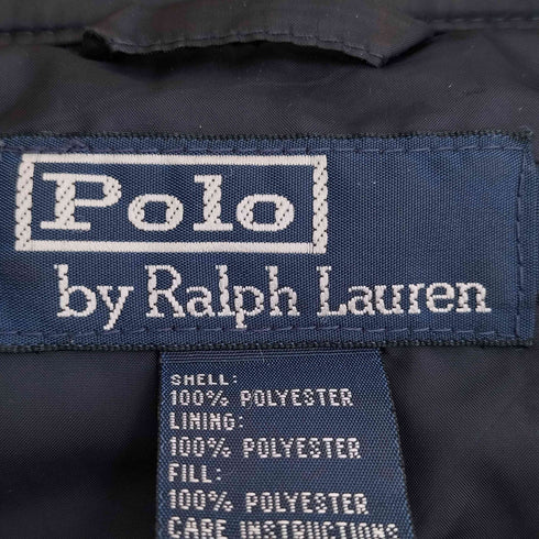 ポロラルフローレン POLO RALPH LAUREN 90-00s 襟コーデュロイ キルティング 中環ジャケット ビッグサイズ メンズ import:XXL