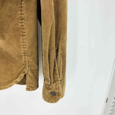 ディーゼル DIESEL LOGOED BUTTONS CORDUROY S-BUN-CORD OVERSHIRT メンズ import:M