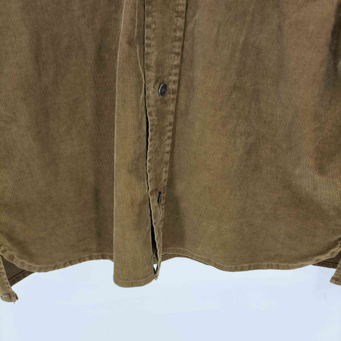 ディーゼル DIESEL LOGOED BUTTONS CORDUROY S-BUN-CORD OVERSHIRT メンズ import:M