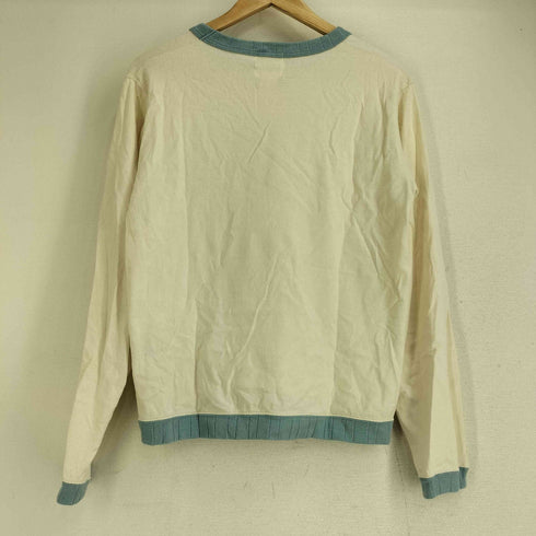 ジャックマン Jackman ベースボールモチーフ 前Vガゼット スウェット メンズ JPN:XS