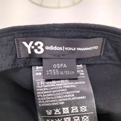 ワイスリー Y-3 LOGO CAP ロゴ 刺繍 6パネル キャップ メンズ OSFA