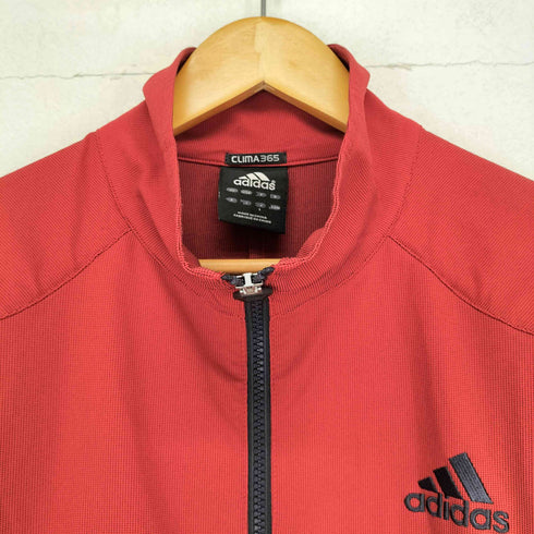 アディダス adidas 00s ロゴ刺繍ジップジャケット メンズ L