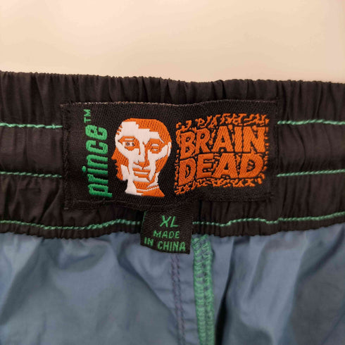 ブレインデッド BRAIN DEAD デザインドッキング ナイロン テニススカート レディース XL