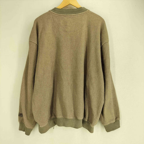 リー Lee 90S チームロゴ刺繍 パイル地 スウェット トレーナー メンズ import:XL