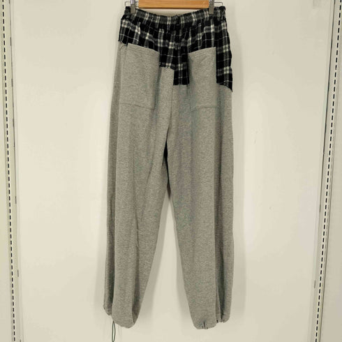 LIBRIO MENDONCA 25AW CHECK SHIRT MEET SWEAT PANTS メンズ JPN:XL