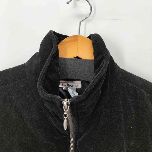 タルボット TALBOTS ベロア キルティングベスト レディース import:XL