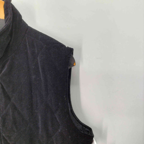 タルボット TALBOTS ベロア キルティングベスト レディース import:XL
