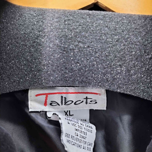 タルボット TALBOTS ベロア キルティングベスト レディース import:XL