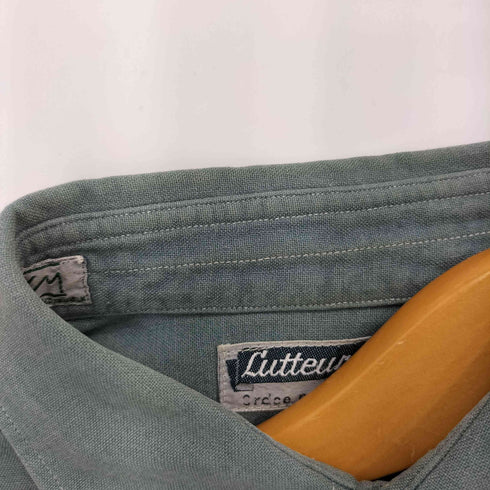 Lutteurs 50s Swiss Army スイス軍 グランパシャツ メンズ