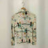 70s デカ襟 総柄 L/S シャツ メンズ