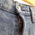 リーバイス Levis 512 レザー切替 スリムテーパードリメイクデニムパンツ メンズ W30L32