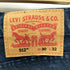 リーバイス Levis 512 レザー切替 スリムテーパードリメイクデニムパンツ メンズ W30L32