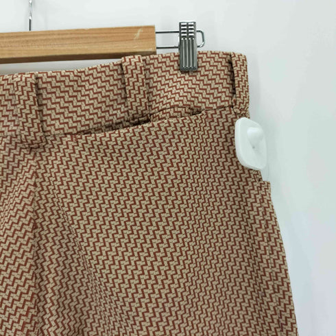 A1 Kotzin Co 70S TALONジップ センタープリーツスラックス メンズ