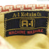 A1 Kotzin Co 70S TALONジップ センタープリーツスラックス メンズ