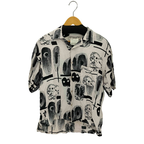 キャサリンハムネットロンドン KATHARINE HAMNETT LONDON 総柄 開襟 オープンカラー S/S シャツ メンズ M