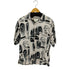 キャサリンハムネットロンドン KATHARINE HAMNETT LONDON 総柄 開襟 オープンカラー S/S シャツ メンズ M