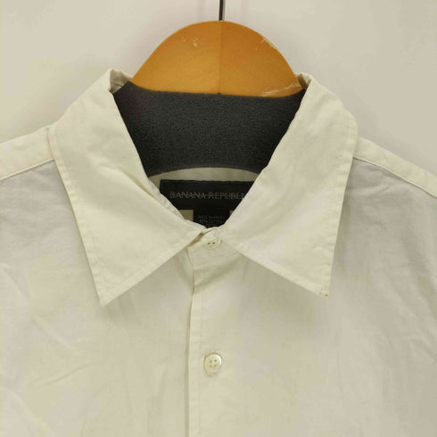 バナナリパブリック BANANA REPUBLIC 00s S/S レギュラーカラーシャツ メンズ JPN:M