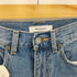 マウジー moussy CENTER PRESS WIDE STRAIGHT バギーデニム パンツ レディース 25
