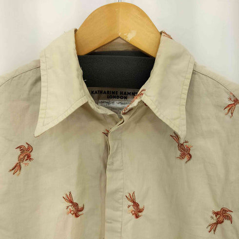 キャサリンハムネットロンドン KATHARINE HAMNETT LONDON 総柄 L/S シャツ メンズ M