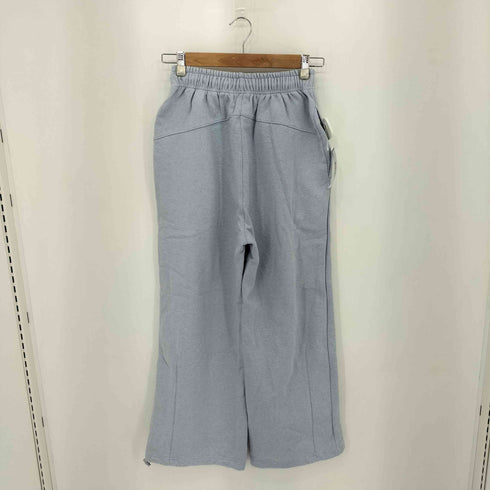 NOCONTENT パイピングカーブデザイン ワイドスウェットパンツ レディース