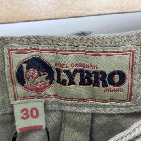 ナイジェルケーボン NIGEL CABOURN LYBRO BRITISH ARMY PANTS ヘリンボーン柄 ブリティッシュアーミー カーゴパンツ メンズ 30