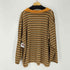 MAHUDI ポリコットン マルチボーダーL/S ポロシャツ メンズ 32