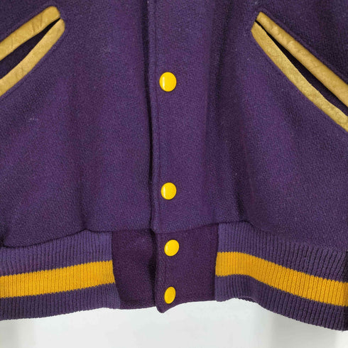 howe athletic apparel レザー切替スタジャン メンズ 40