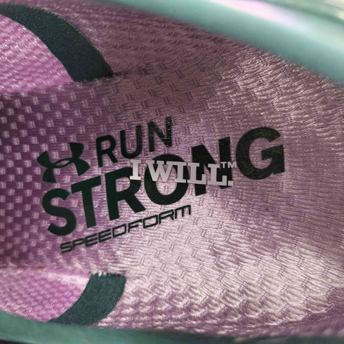 アンダーアーマー UNDER ARMOUR マーブルデザイン ローカットスニーカー レディース 24cm