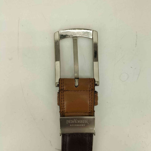 ニューヨーカー NEWYORKER レザーベルト メンズ