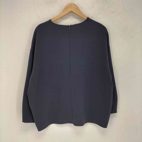 セオリー theory ADMIRAL CREPE ROUND VNK TOP レディース import:L