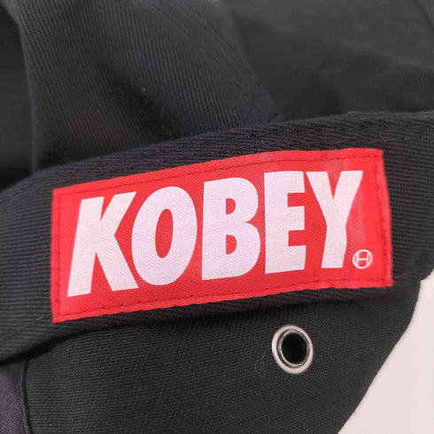 コーベイ KOBEY ロゴ刺繍 ジェットキャップ メンズ