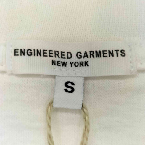 エンジニアードガーメンツ Engineered Garments PRINTED CROSS CREW NECK T-SHIRT MUSIC NOTE メンズ JPN:S