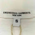 エンジニアードガーメンツ Engineered Garments PRINTED CROSS CREW NECK T-SHIRT MUSIC NOTE メンズ JPN:S