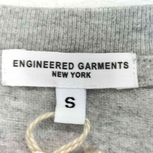エンジニアードガーメンツ Engineered Garments PRINTED CROSS CREW NECK T-SHIRT MUSIC NOTE メンズ JPN:S