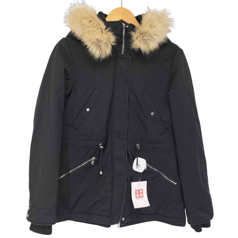 ザラ ZARA Trafaluc outerwear 中綿フーデッドファージャケット レディース JPN:S