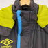 アンブロ UMBRO フード付 中綿 パテッドロングコート メンズ import:S
