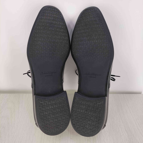 サルヴァトーレフェラガモ Salvatore Ferragamo 90S~00S イタリア製 内羽根式 パンチドキャップトゥ ビジネスシューズ メンズ UK:7