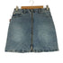 ジーナシス JEANASIS フロントZIPデニムミニスカート レディース JPN:M