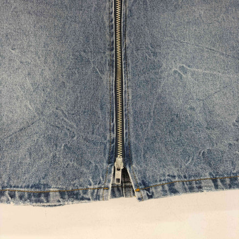 ジーナシス JEANASIS フロントZIPデニムミニスカート レディース JPN:M