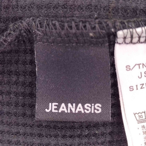 ジーナシス JEANASIS ワッフルクラッシュプルオーバー レディース FREE