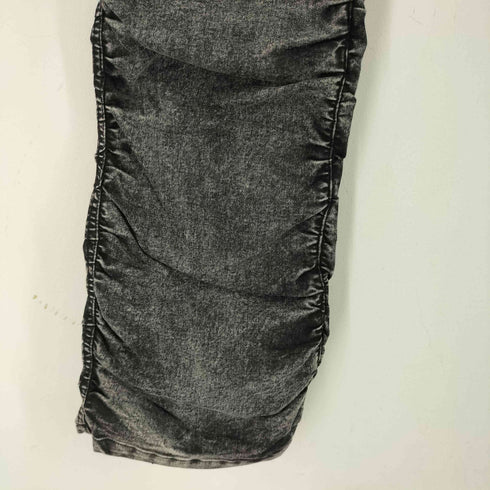ジーナシス JEANASIS ギャザー加工 デニムパンツ レディース JPN:M