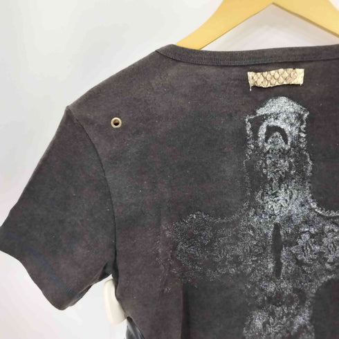 IF SIX WAS NINE CROSS MESSAGED TEE 両面プリント Tシャツ Y2K メンズ import:M
