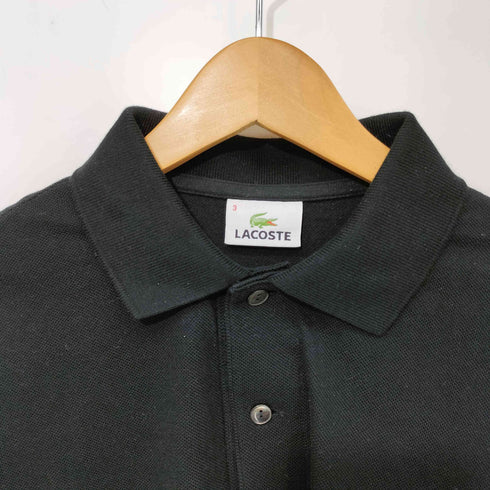 ラコステ LACOSTE ロゴ刺繍 ショートスリーブ ポロシャツ メンズ JPN:3