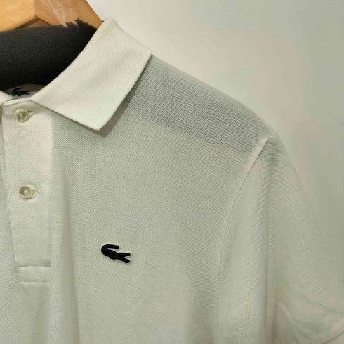 ラコステ LACOSTE ロゴ刺繍 ショートスリーブ ポロシャツ メンズ JPN:3