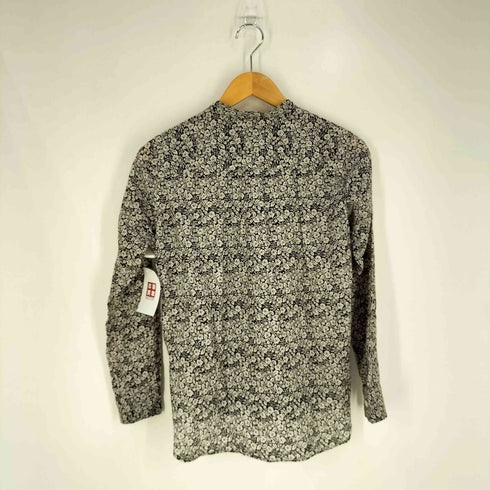 オールドマンズテーラー R&D.M.Co-/OLDMAN’S TAILOR コットン 花柄 バンドカラーシャツ レディース JPN:S